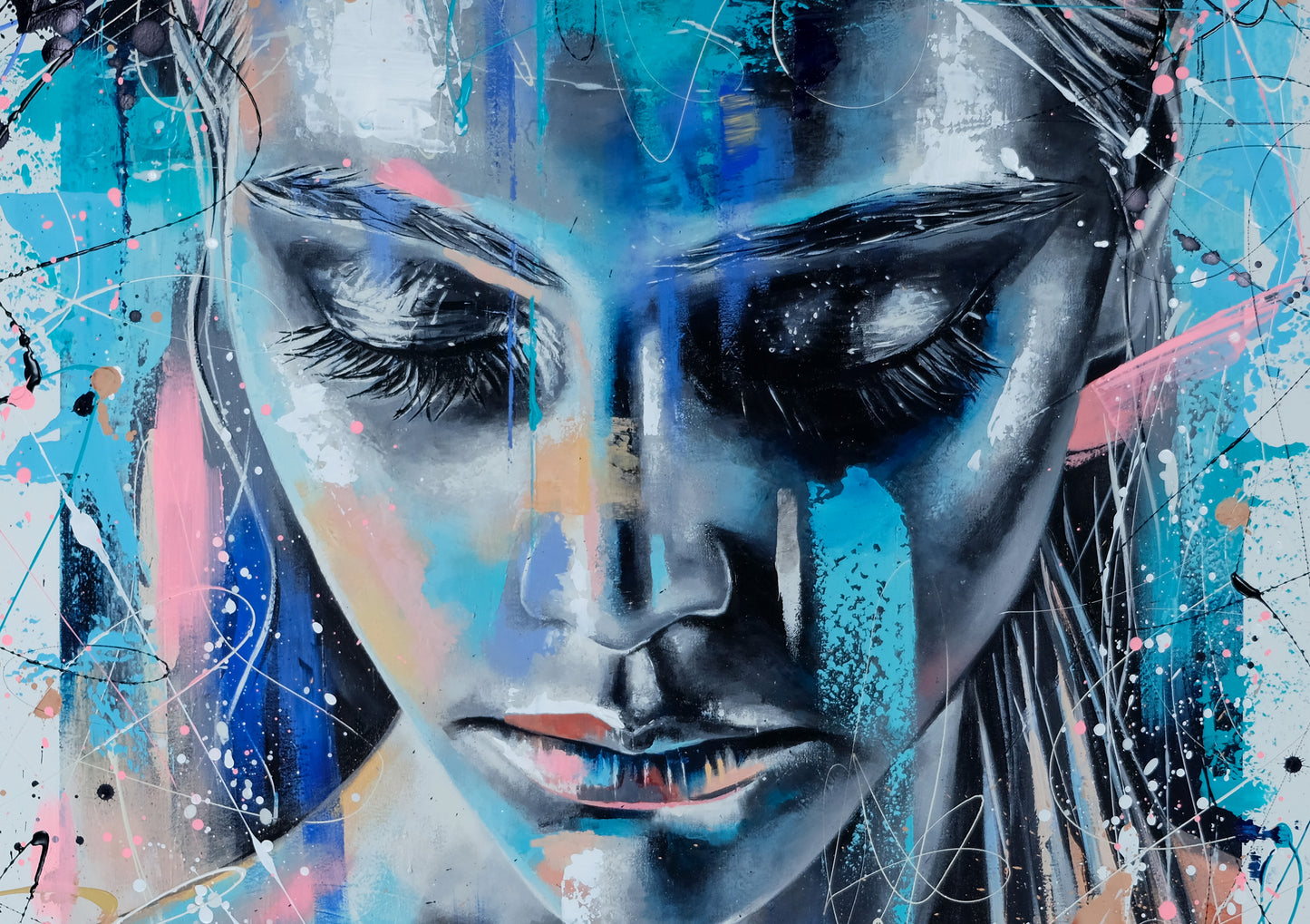 SILENCE - Hand Embellished
